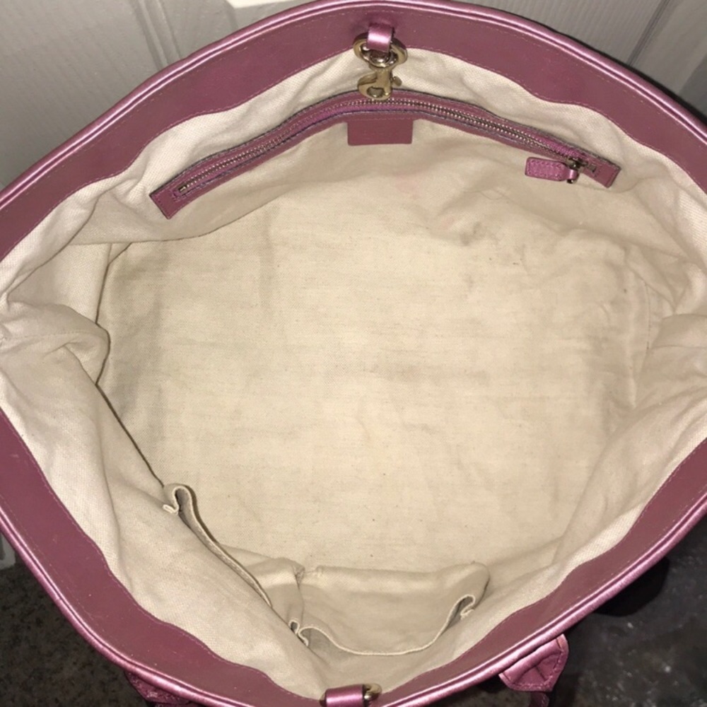 Gucci Guccissima Pink Tote - Picture 5 of 7